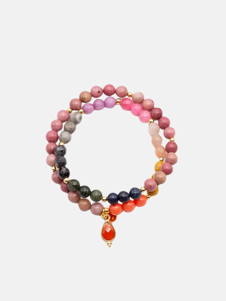 Armband -  A24 Mala Twin Autumn Glow