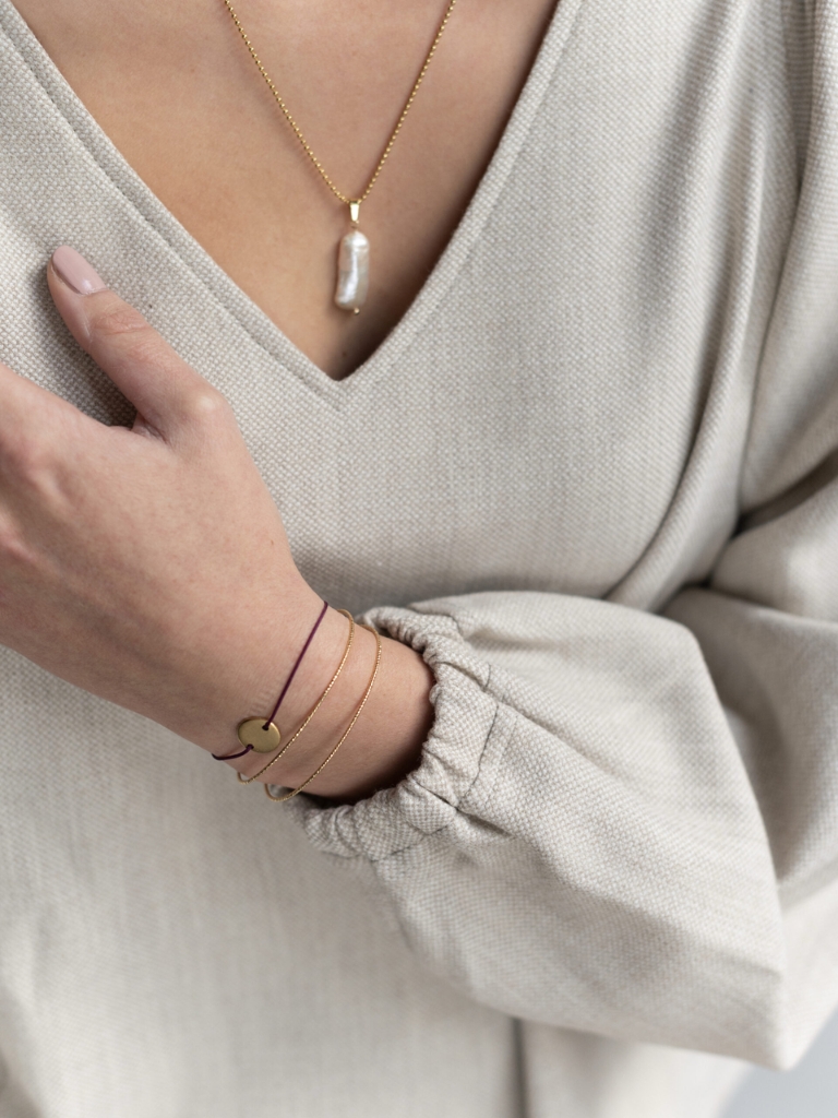 Armband - Fine Double Bangle – Bild 3