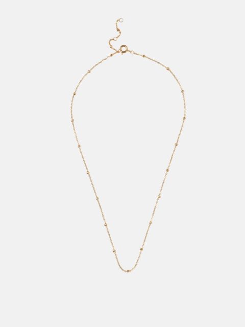 Halskette – Beaded Chain, Gold