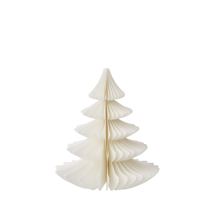 Honeycomb Tree Pine, H16 cm, Cream