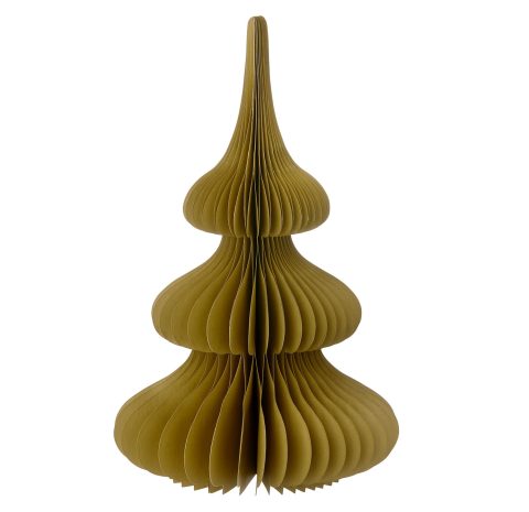 Honeycomb Tree Spruce, H30 cm, Ochre