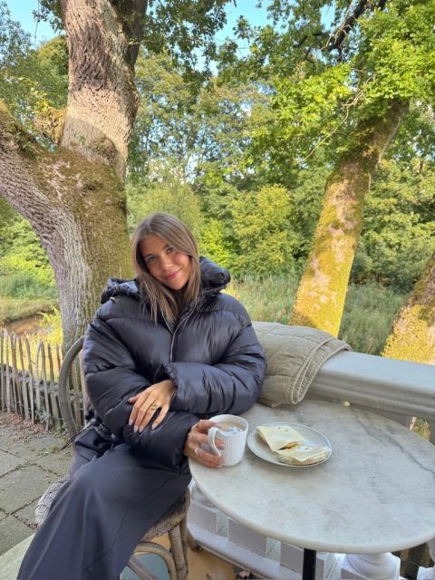 Alternative view of Jacke - Josefine Short Puffer, Black