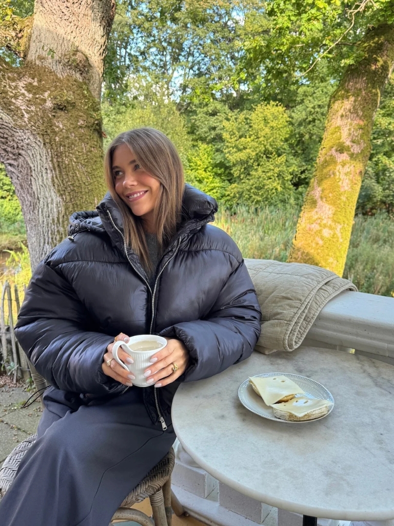 Jacke - Josefine Short Puffer, Black