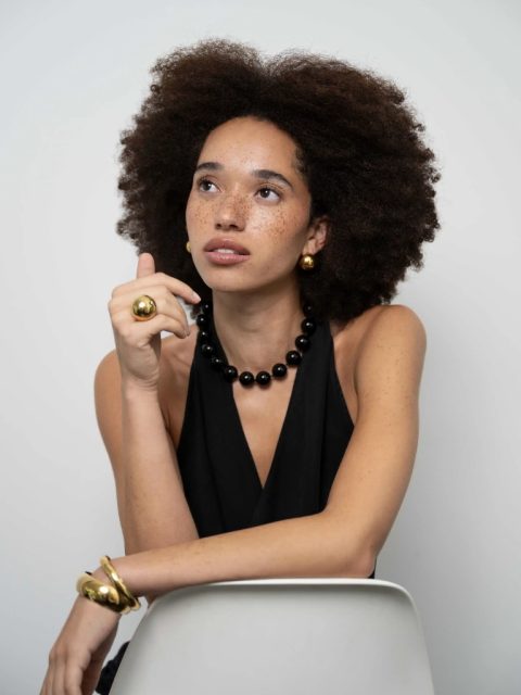 Alternative view of Ohrringe - Ball (2cm)