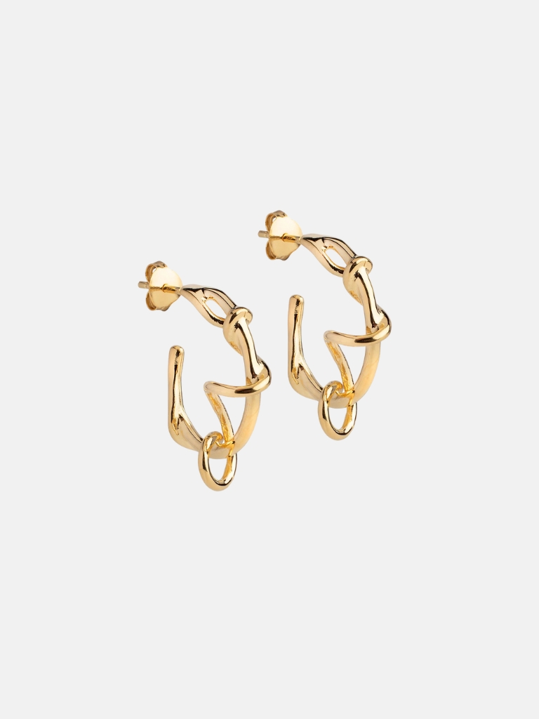 Ohrringe - Hoops Capella, Gold