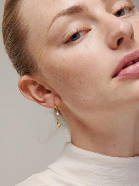 Alternative view of Ohrringe - Hoops May, Gold