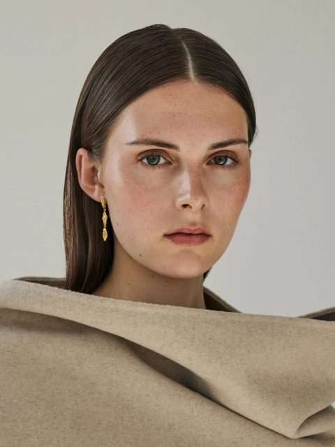 Alternative view of Ohrringe - India Medium, Gold