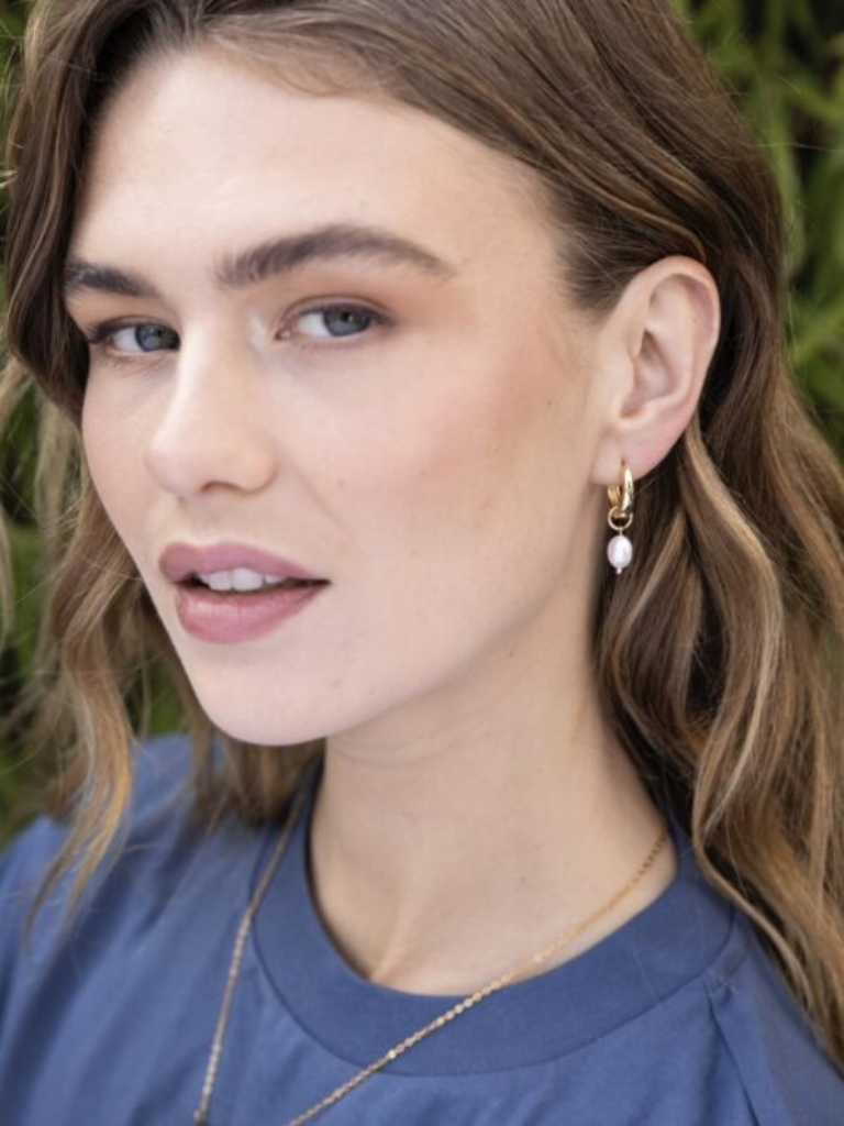 Ohrringe - Pearl (3.2cm) – Bild 3