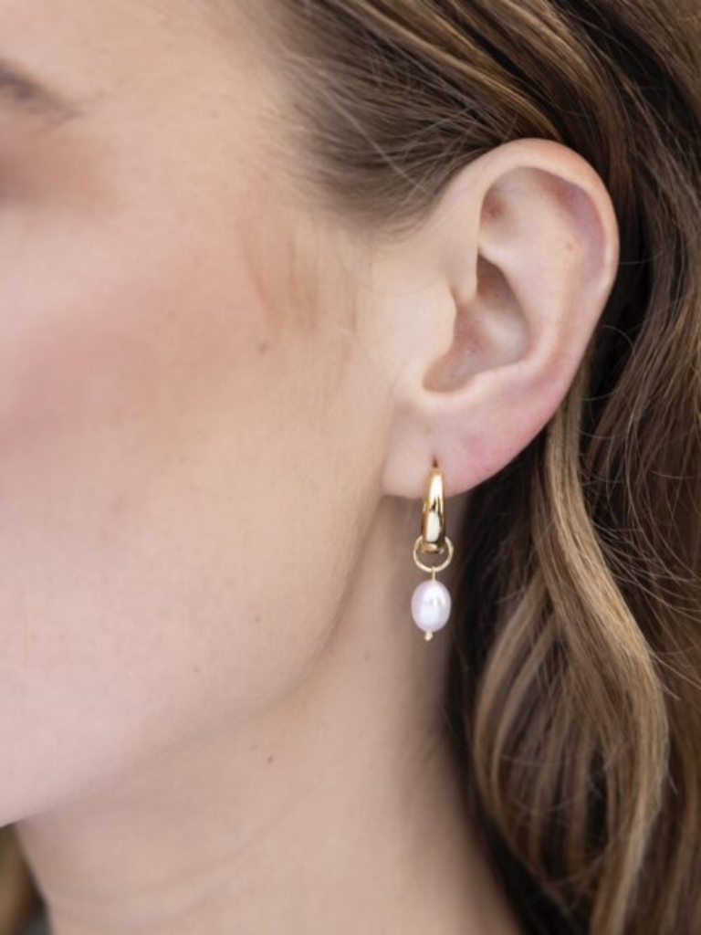 Ohrringe - Pearl (3.2cm) – Bild 2