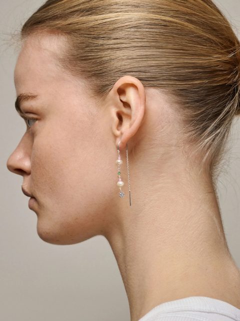 Alternative view of Ohrringe - Sofia, Silber