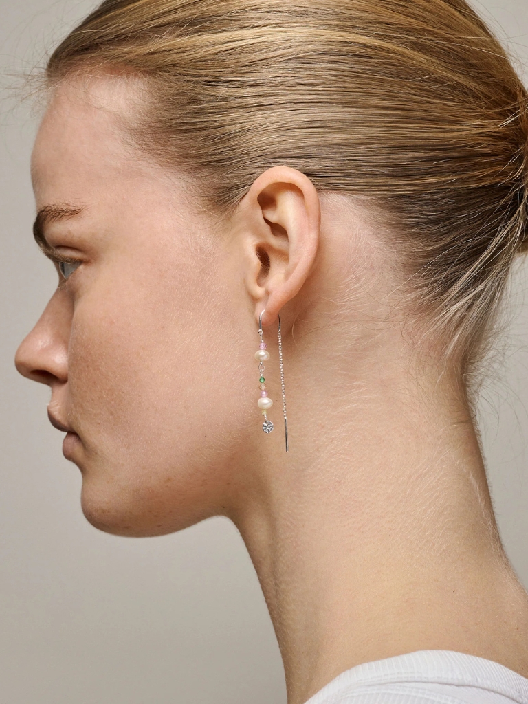 Ohrringe - Sofia, Silber – Bild 2