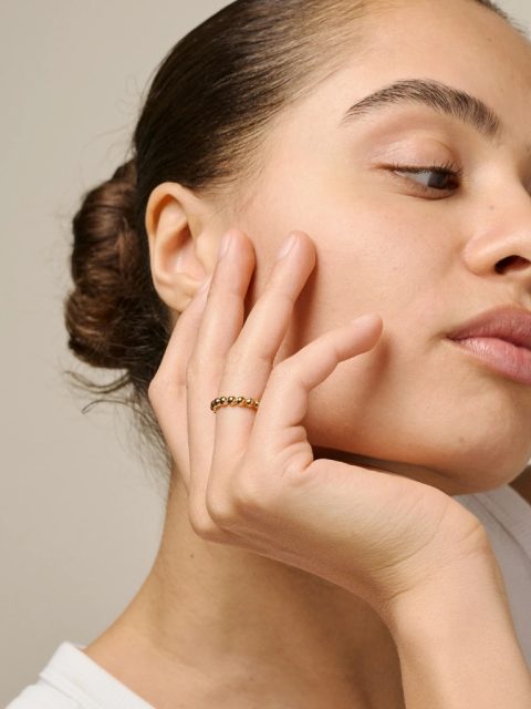 Alternative view of Ring - Ball, Gold