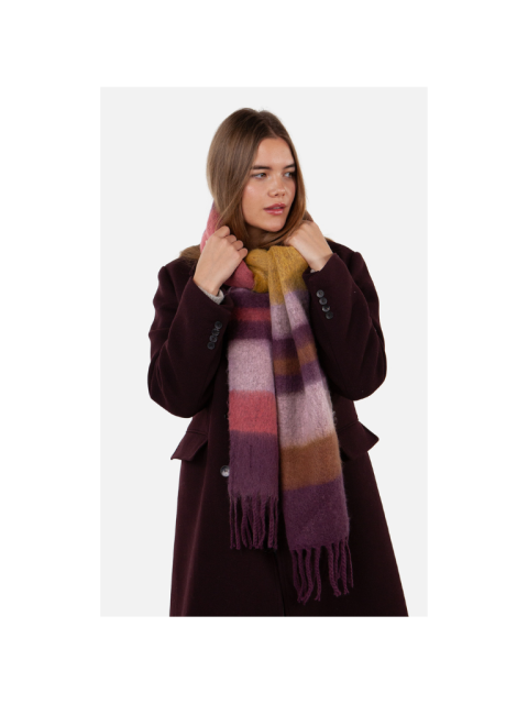 Schal - Eluzabeth, aubergine