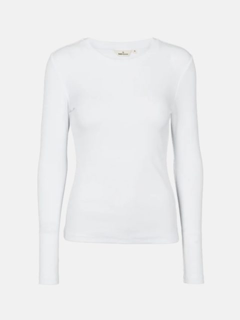 Shirt - Ludmilla LS, Bright White