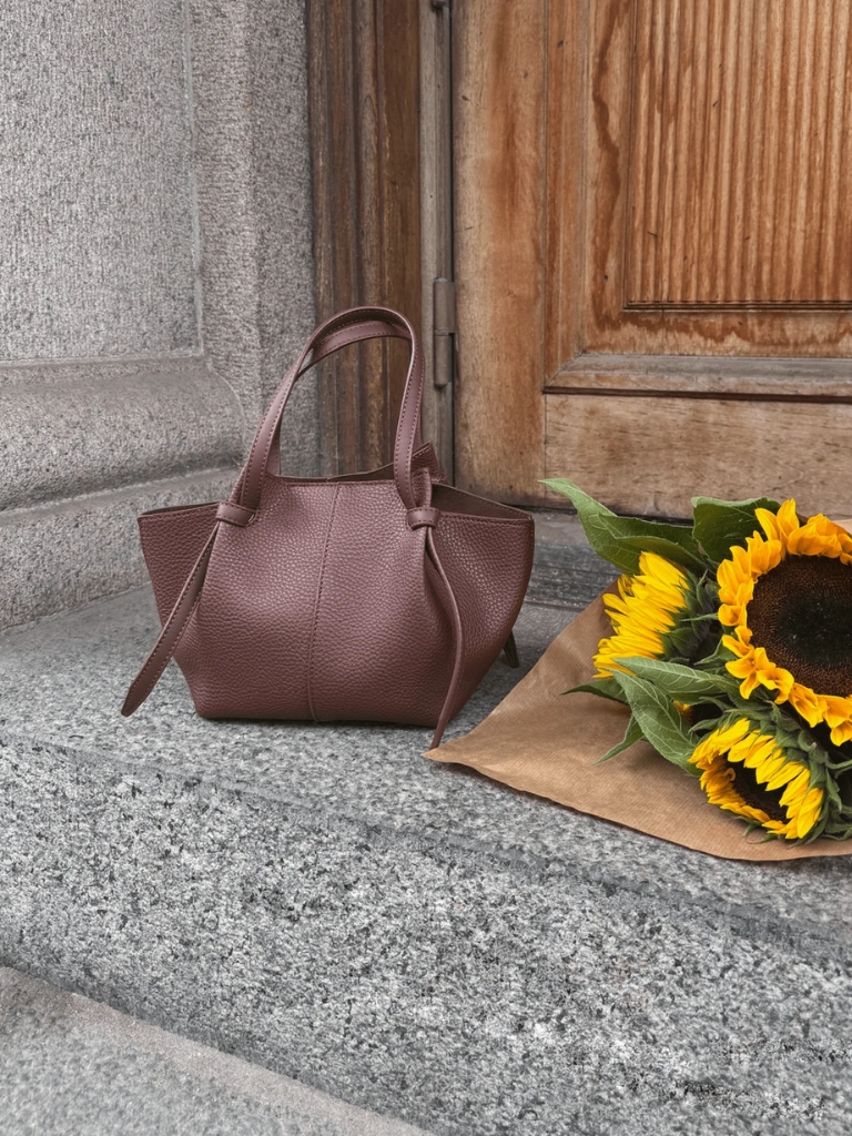 Tasche - Andrea Mini Strap, Dark Brown