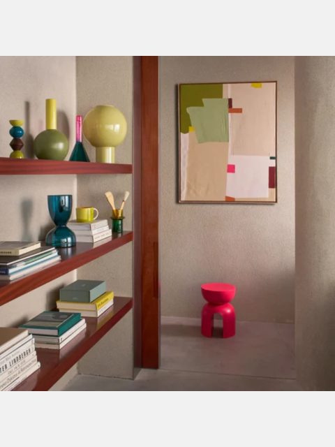 Alternative view of Vase - Ebbe, green heron