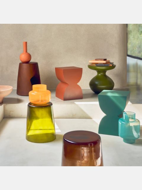 Alternative view of Vase - Vidro B1, laurel