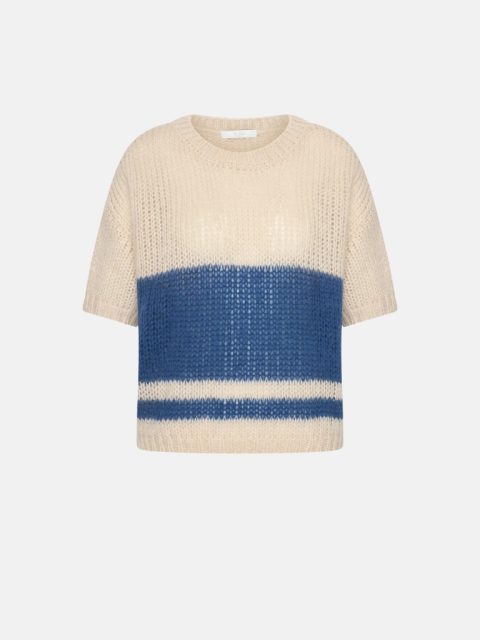 Pullover - Nino vintage stripe, navy stripe