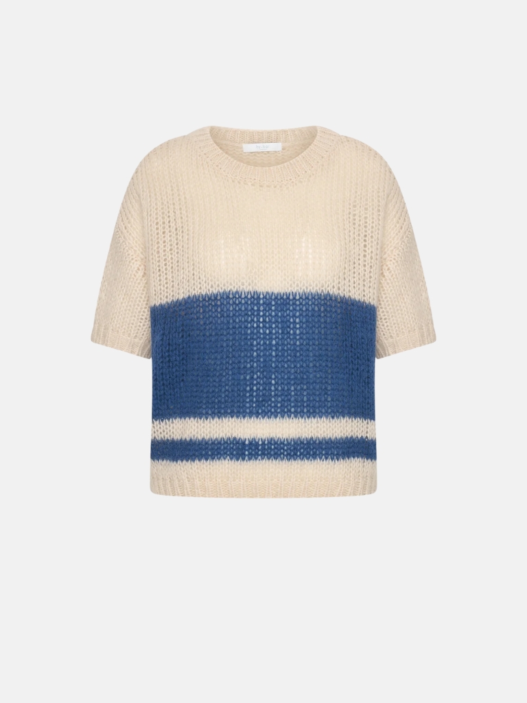 Pullover - Nino vintage stripe, navy stripe