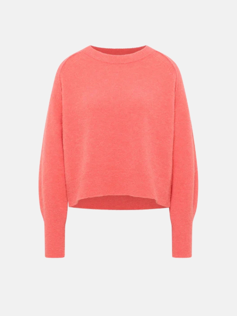 Pullover - Raglanpullover, peach
