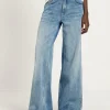 Jeans - Marlenejeans GOTS, stonewash blue denim