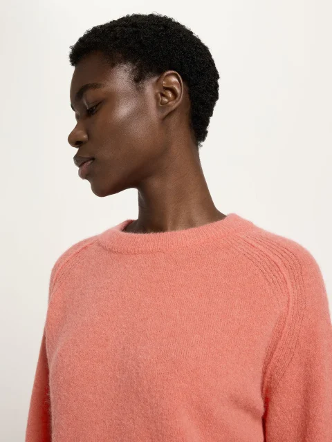 Alternative view of Pullover - Raglanpullover, peach