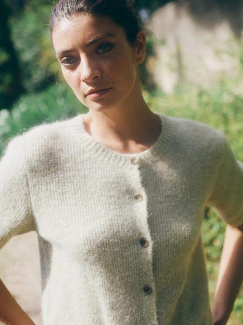 Cardigan - MMThora SS Knit, Twill – Bild 5