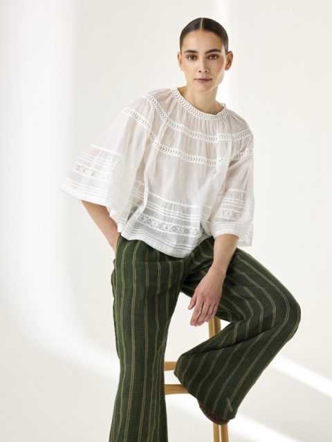 Alternative view of Bluse - Lyndsey, Off White