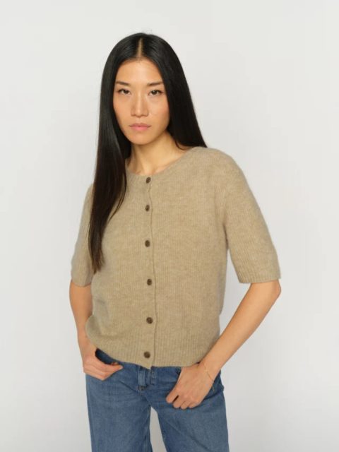Cardigan - MMThora SS Knit, Twill – Bild 3