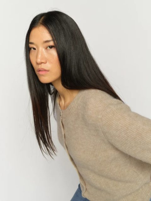 Cardigan - MMThora SS Knit, Twill – Bild 4
