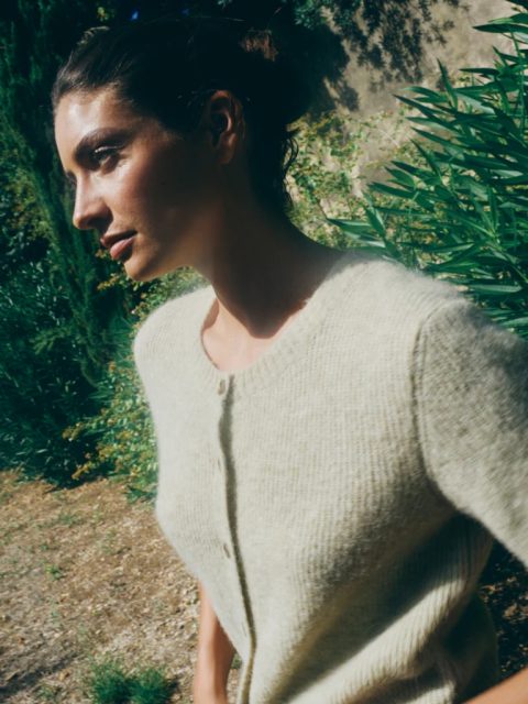 Cardigan - MMThora SS Knit, Twill – Bild 6