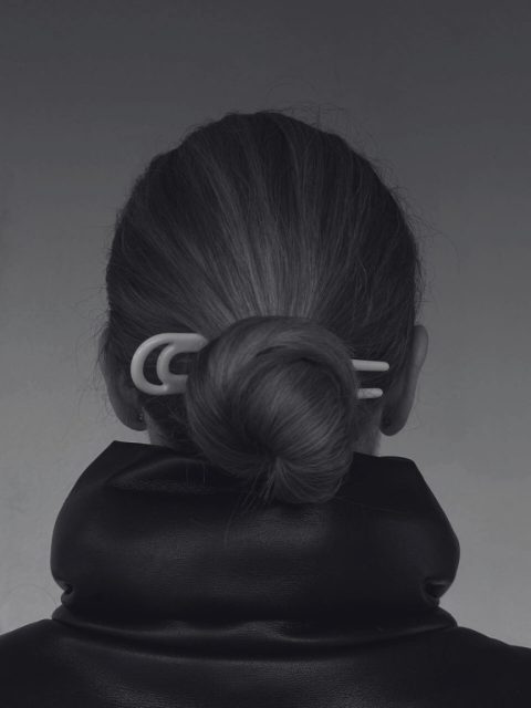 Alternative view of Haarspange - Jolie, Ivory