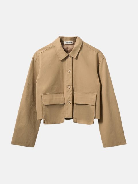 Alternative view of Jacke - Larksw Short Shirt, Camel