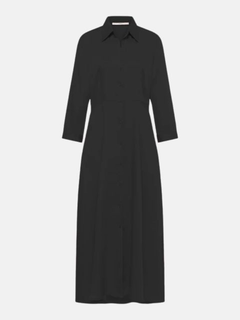 Kleid - Midikleid aus TENCEL, midnight - 38