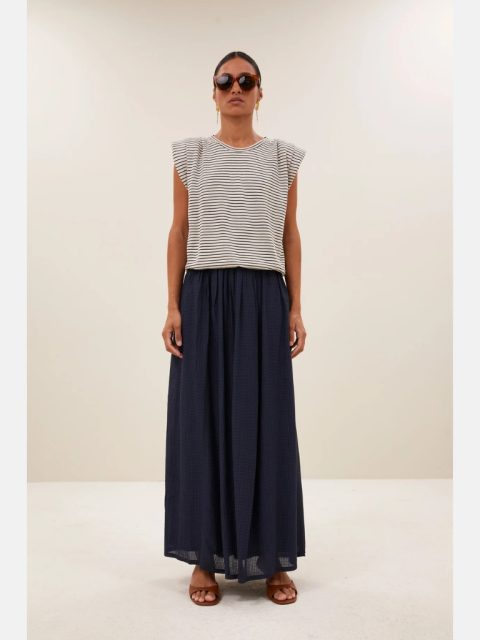 Alternative view of Jupe - Reva, navy blue