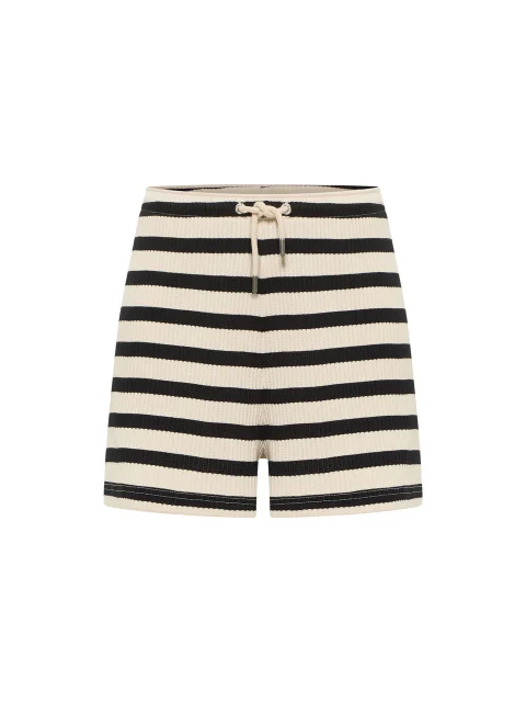 Alternative view of Shorts -  Shorts mit Streifen GOTS, black/creme