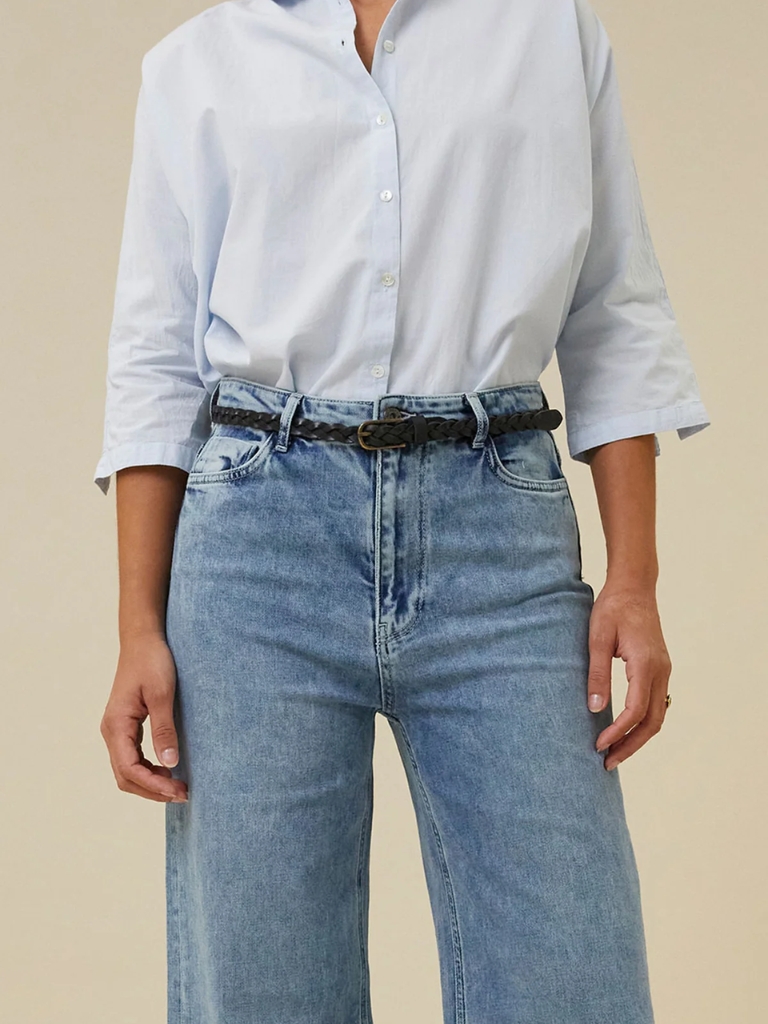 Gürtel - Luna braided, chocolate – Bild 2