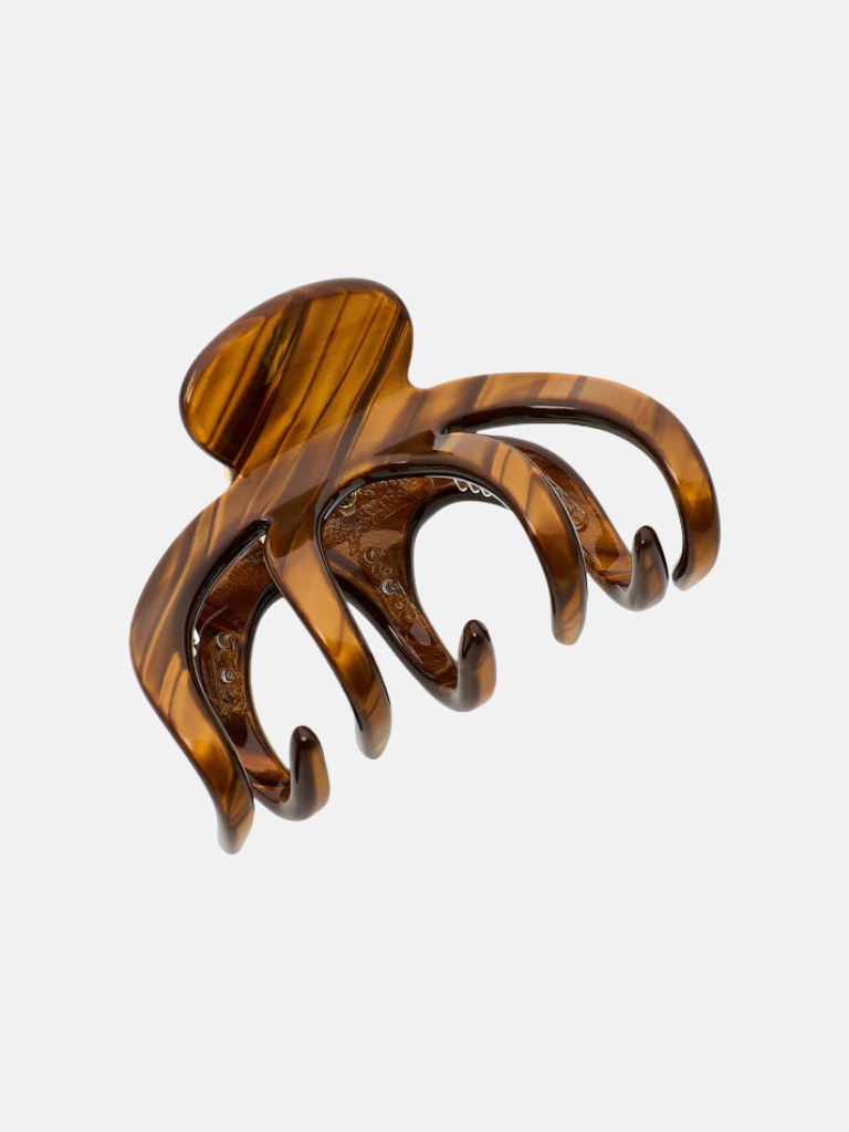 Haarspange - Alberte Claw, Golden Stripe