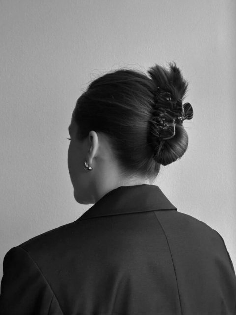 Alternative view of Haarspange - Grand Sloane Claw, Antique Mauve