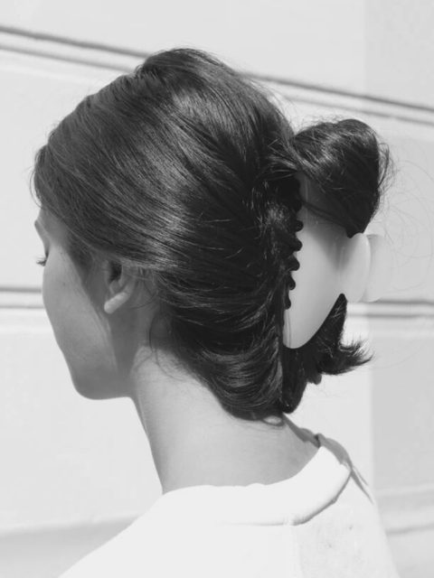 Alternative view of Haarspange - Grande Carver, Dark Berry