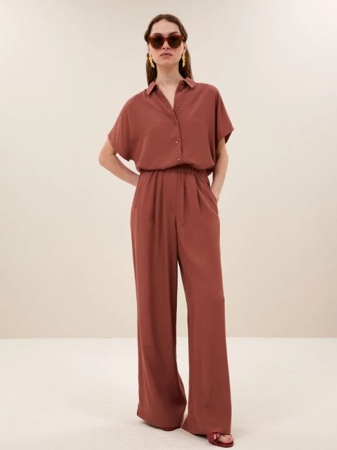 Alternative view of Hosen - Benji Viscose, rustic sienna