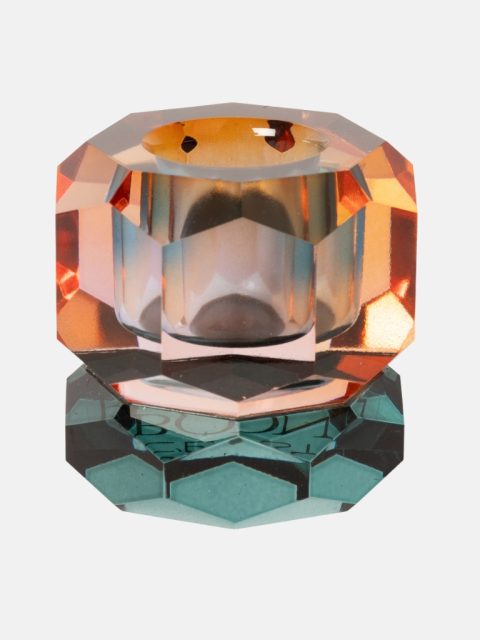 Kristallhalter - Cyan / Rose Ombre