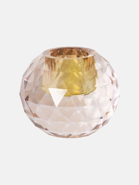 Kristallhalter - Lila Ombre