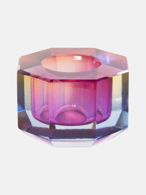 Kristallhalter - Regenbogen Ombre