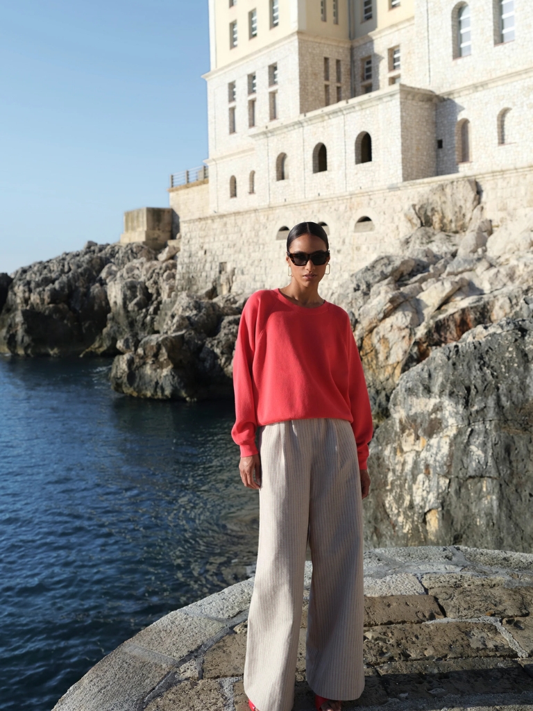 Pullover - Carrie, poppy red – Bild 4