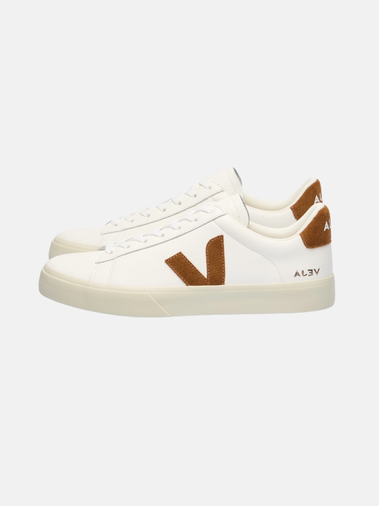 Sneakers - Campo, Leather, White Cognac