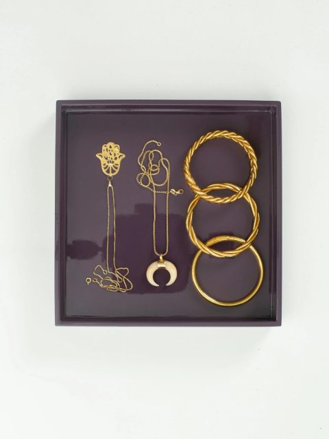 Alternative view of Tablett - Lack, 20x20, Lavender