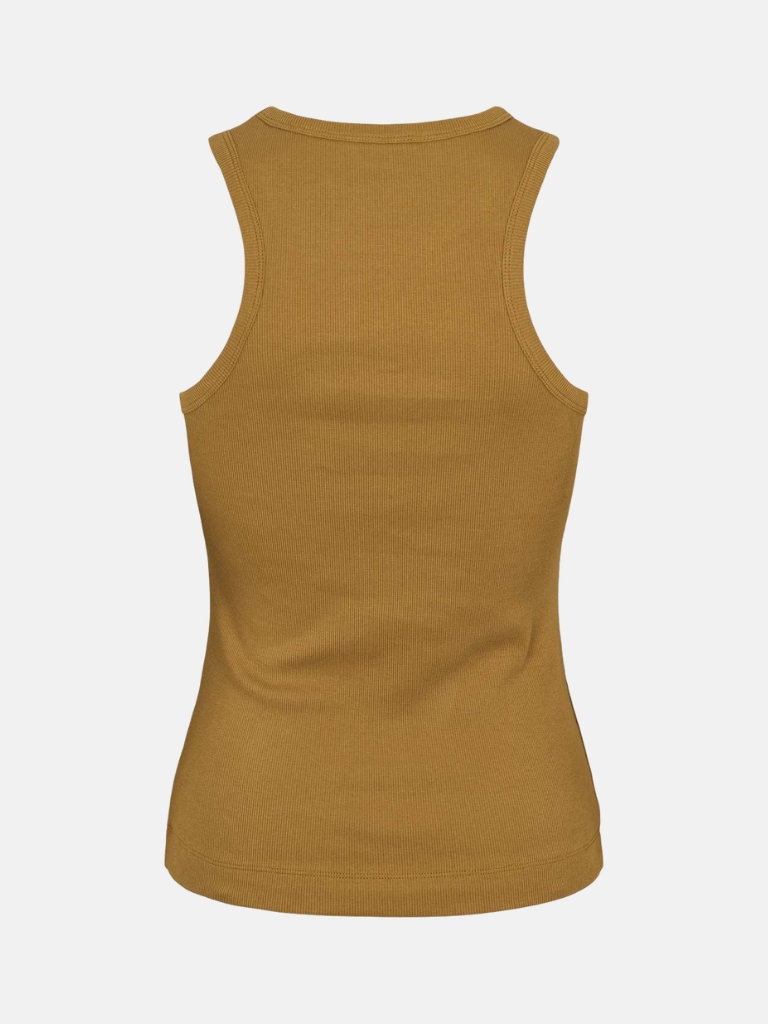 Tanktop - ESBlossom Racerback, Dull Gold – Bild 2