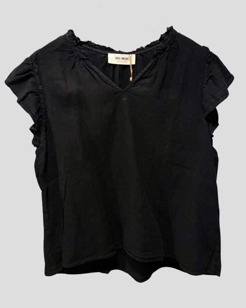 Bluse - MMTea Linen, Black