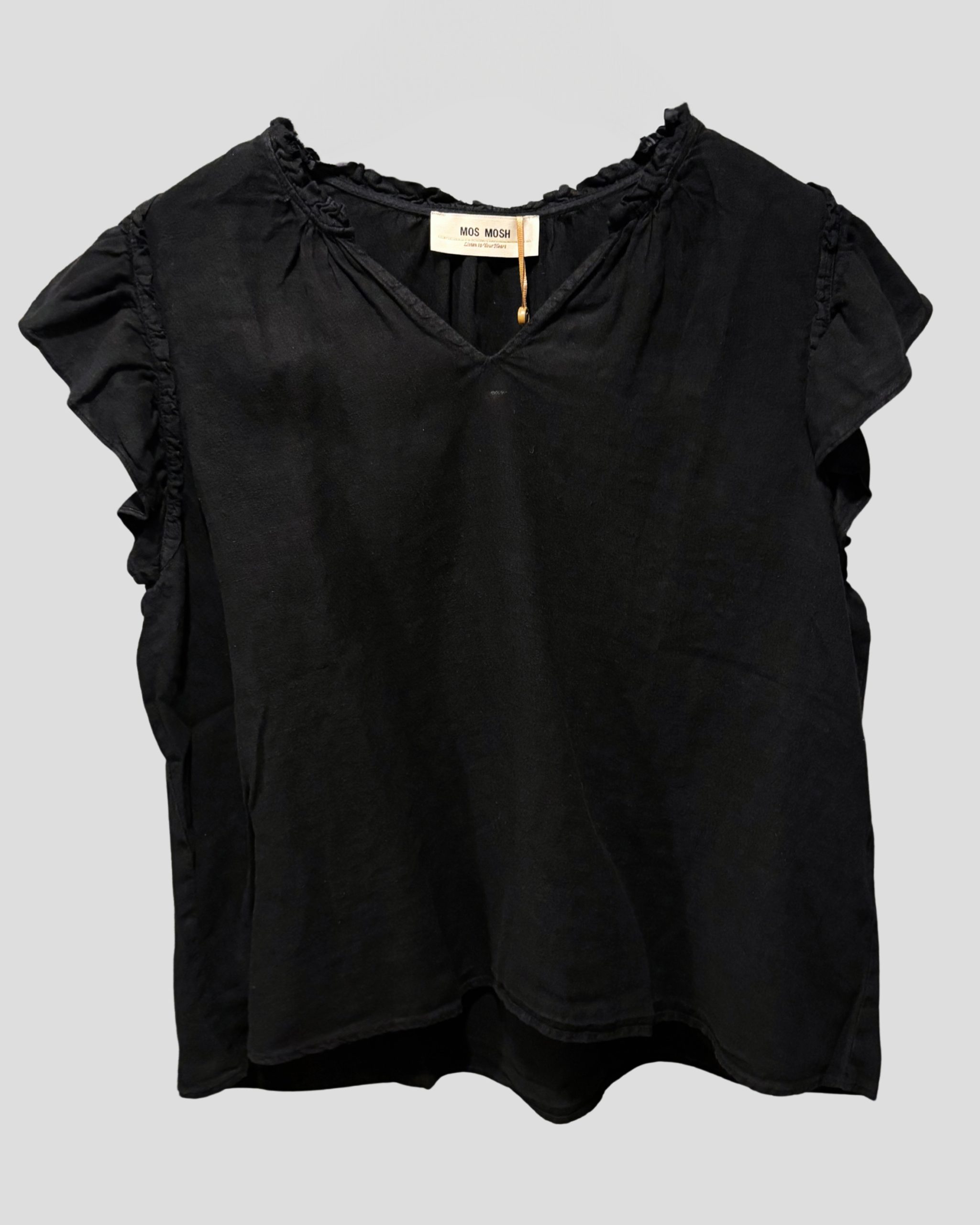 Bluse - MMTea Linen, Black